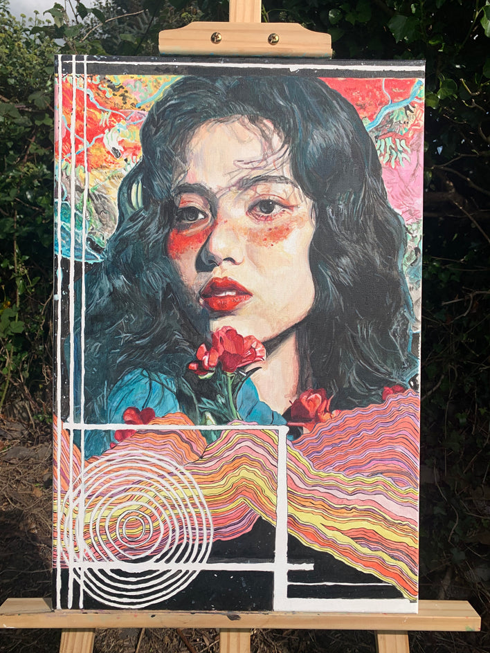 Child of Electric Light by Hope Rambo |  Context View of Artwork 