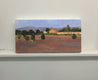 Original art for sale at UGallery.com | Horse Farm at Dusk by Janet Dyer | $500 | acrylic painting | 10' h x 20' w | thumbnail 3