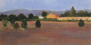 Horse Farm at Dusk by Janet Dyer |  Artwork Main Image 