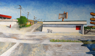 Original art for sale at UGallery.com | Hot Afternoon by Mitchell Freifeld | $1,575 | oil painting | 30' h x 50' w | photo 1