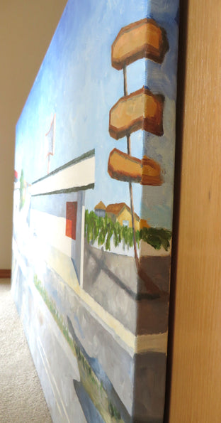 Original art for sale at UGallery.com | Hot Afternoon by Mitchell Freifeld | $1,575 | oil painting | 30' h x 50' w | photo 2