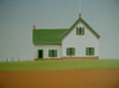 Original art for sale at UGallery.com | A Quiet Country Home by Sharon France | $2,050 | acrylic painting | 24' h x 30' w | thumbnail 3