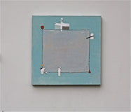 Original art for sale at UGallery.com | The House of Gratitude by David Felix | $1,050 | mixed media artwork | 24' h x 24' w | thumbnail 3