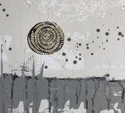 Original art for sale at UGallery.com | Hunter's Moon by Pat Forbes | $1,800 | acrylic painting | 36' h x 36' w | thumbnail 4