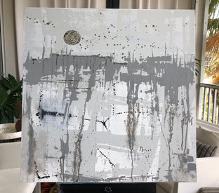 Original art for sale at UGallery.com | Hunter's Moon by Pat Forbes | $1,800 | acrylic painting | 36' h x 36' w | photo 3