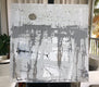 Original art for sale at UGallery.com | Hunter's Moon by Pat Forbes | $1,800 | acrylic painting | 36' h x 36' w | thumbnail 3