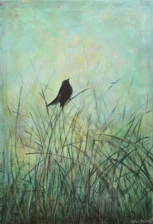 Original art for sale at UGallery.com | Hush 2 by Sally Adams | $1,275 | acrylic painting | 30' h x 24' w | photo 1