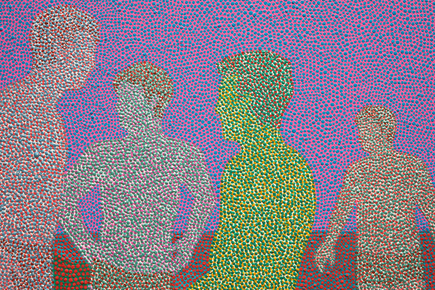 Ghost in the City - Beach 2 by Hyoungseok Kim |  Closeup View of Artwork 