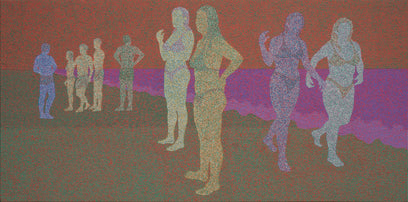 Ghost in the City - Beach 3 by Hyoungseok Kim | Artwork Main Image
