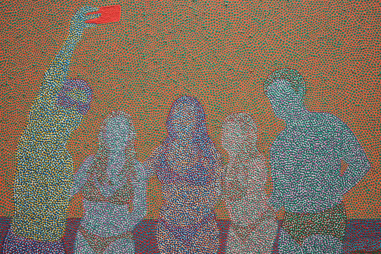 Ghost in the City - Beach 5 by Hyoungseok Kim |   Closeup View of Artwork 