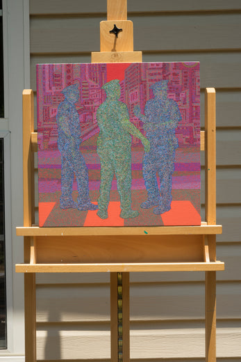 Ghost in the City - Police by Hyoungseok Kim |  Context View of Artwork 