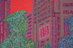 Original art for sale at UGallery.com | Ghost in the City - Police by Hyoungseok Kim | $800 | acrylic painting | 16.5' h x 16.5' w | thumbnail 4