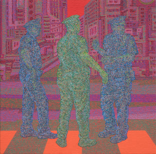 Ghost in the City - Police by Hyoungseok Kim |  Artwork Main Image 