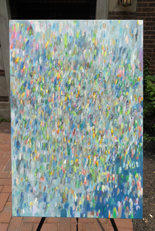 Original art for sale at UGallery.com | Barrier by Ian Hargrove | $1,600 | mixed media artwork | 36' h x 24' w | photo 4