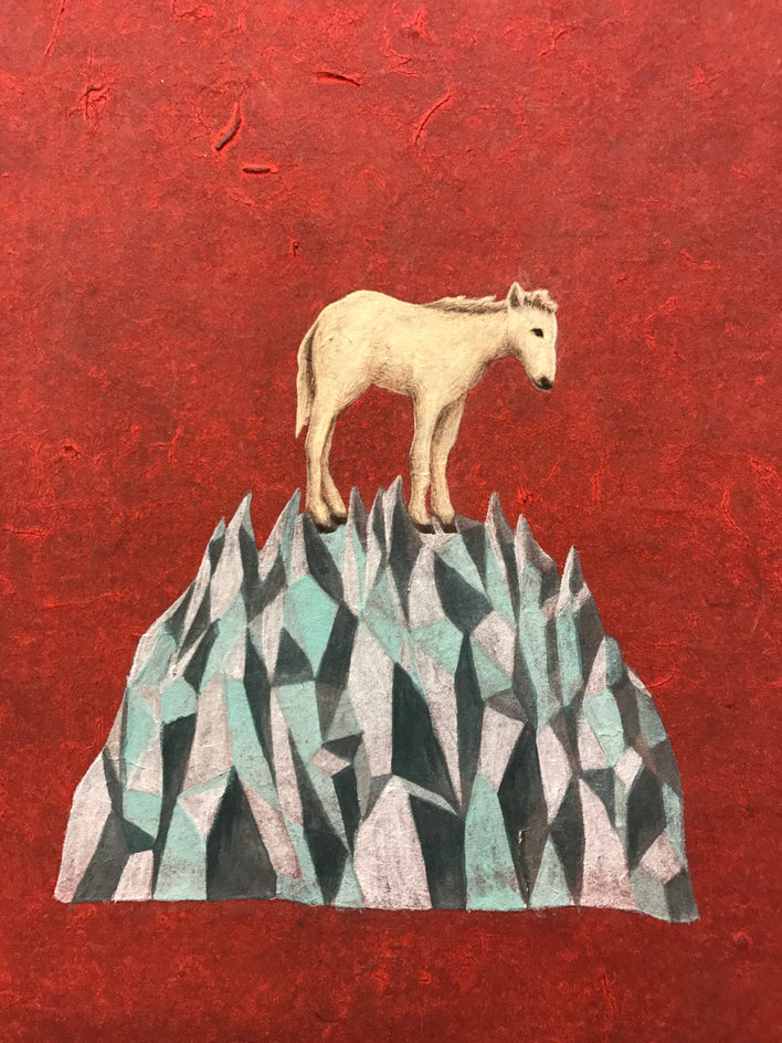 Where Is It? l by Heejin Sutton |  Closeup View of Artwork 