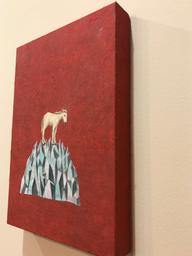 Where Is It? l by Heejin Sutton |  Side View of Artwork 