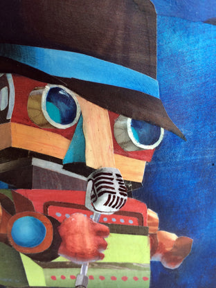 Original art for sale at UGallery.com | I Did It My Way by Diane Flick | $625 | mixed media artwork | 8' h x 6' w | photo 4