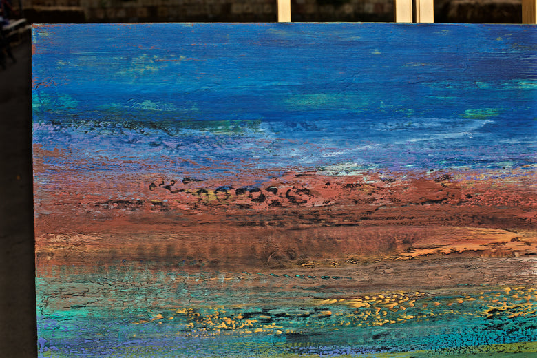 I Dreamt the Dream of Strangers by Alicia Dunn |  Side View of Artwork 