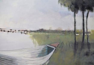 I Got a Boat by Mary Pratt |   Closeup View of Artwork 