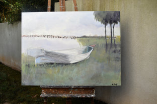 Original art for sale at UGallery.com | I Got a Boat by Mary Pratt | $3,000 | oil painting | 36' h x 48' w | photo 3