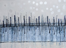 Original art for sale at UGallery.com | I Got the Blues II by Pat Forbes | $800 | acrylic painting | 30' h x 40' w | thumbnail 1