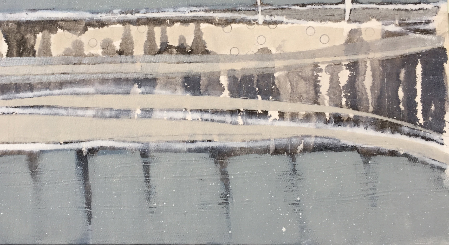 I Got the Blues III by Pat Forbes |  Closeup View of Artwork 