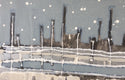 Original art for sale at UGallery.com | I Got the Blues III by Pat Forbes | $600 | acrylic painting | 24' h x 36' w | thumbnail 2