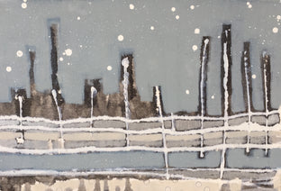Original art for sale at UGallery.com | I Got the Blues III by Pat Forbes | $600 | acrylic painting | 24' h x 36' w | photo 3