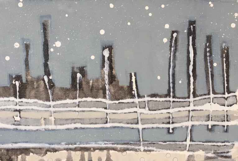 I Got the Blues III by Pat Forbes |  Context View of Artwork 