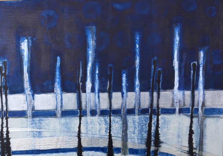 I Got the Blues I by Pat Forbes |  Context View of Artwork 