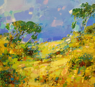 Jeweled Hill by Vahe Yeremyan |  Side View of Artwork 