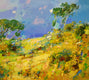 Original art for sale at UGallery.com | Jeweled Hill by Vahe Yeremyan | $1,200 | oil painting | 24' h x 36' w | thumbnail 3