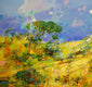 Original art for sale at UGallery.com | Jeweled Hill by Vahe Yeremyan | $1,200 | oil painting | 24' h x 36' w | thumbnail 4