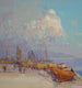 Original art for sale at UGallery.com | Through the Harbor by Vahe Yeremyan | $825 | oil painting | 18' h x 24' w | thumbnail 2