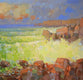 Original art for sale at UGallery.com | Emerald Ocean by Vahe Yeremyan | $1,400 | oil painting | 24' h x 36' w | thumbnail 3