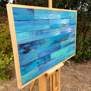 Sea of Joy by Alicia Dunn |  Side View of Artwork 