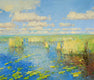 Original art for sale at UGallery.com | Summer Day by Vahe Yeremyan | $2,900 | oil painting | 30' h x 55' w | thumbnail 3