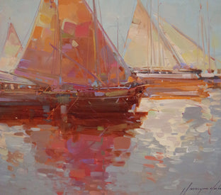 Sailing Boats by Vahe Yeremyan |  Context View of Artwork 