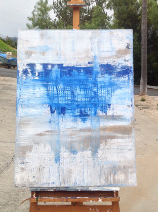 Original art for sale at UGallery.com | Splash by Julie Weaverling | $1,450 | acrylic painting | 40' h x 30' w | photo 3