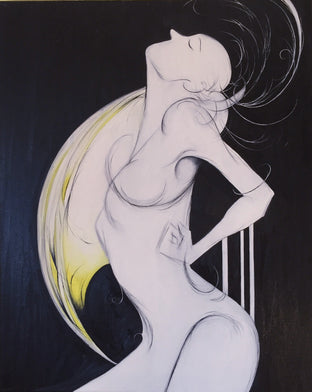 Original art for sale at UGallery.com | Power by Sumner Crenshaw | $500 | oil painting | 20' h x 16' w | photo 1