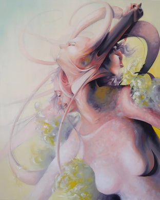 Original art for sale at UGallery.com | Janus by Sumner Crenshaw | $875 | oil painting | 30' h x 24' w | photo 1