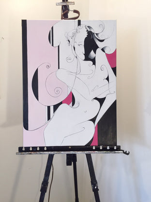 Flirt by Sumner Crenshaw |   Closeup View of Artwork 