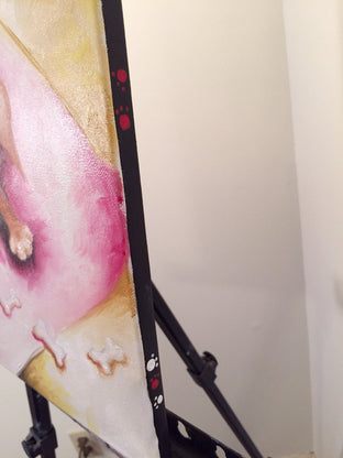 Original art for sale at UGallery.com | Treats! by Sumner Crenshaw | $350 | oil painting | 24' h x 18' w | photo 3