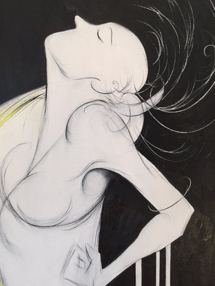 Original art for sale at UGallery.com | Power by Sumner Crenshaw | $500 | oil painting | 20' h x 16' w | photo 4