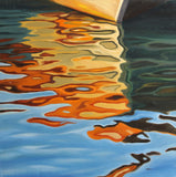 Original art for sale at UGallery.com | Painted by the Sea by Andres Lopez | $1,325 | oil painting | 30' h x 30' w | thumbnail 1