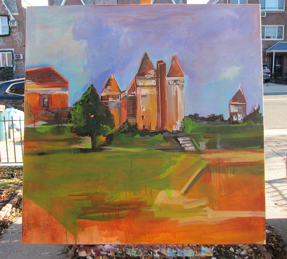 French Countryside Part VI by Colette Wirz Nauke |  Context View of Artwork 