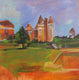 Original art for sale at UGallery.com | French Countryside Part VI by Colette Wirz Nauke | $1,300 | acrylic painting | 36' h x 36' w | thumbnail 1