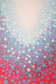 acrylic painting by Natasha Tayles titled Icy Hot