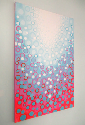 Icy Hot by Natasha Tayles |  Side View of Artwork 