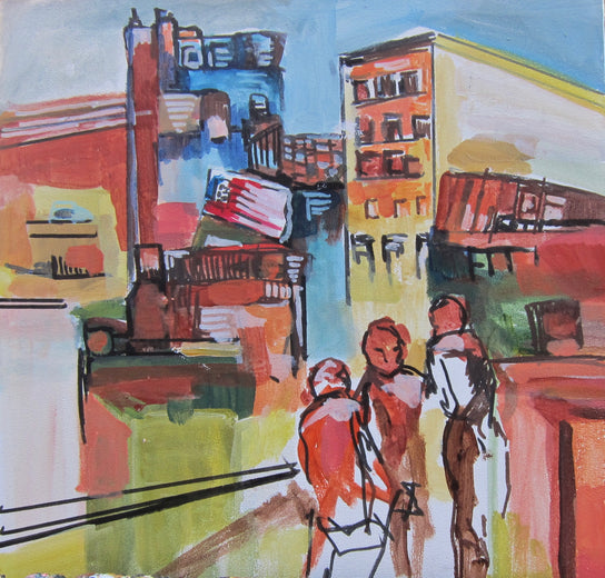 Hope for New York Part l by Colette Wirz Nauke |  Artwork Main Image 